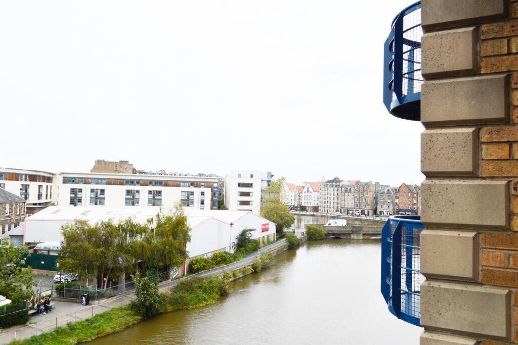 My Waterfront Apartment, Views Over Water Of Leith EDI Buitenkant foto